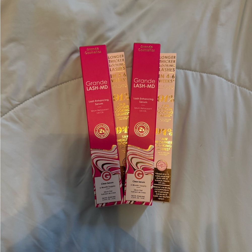 Grande Cosmetics Lash Enhancing Serum - Pink and Gold
